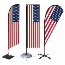 Promotion American Beach Flag USA Werbung Banner